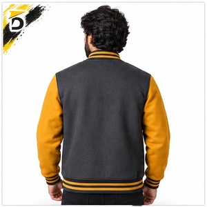 Veste varsity pour homme de haute qualité, dotée d'un tissu confortable, de coutures durables et d'un style moderne pour une mode décontractée et quotidienne. - Product Image 5