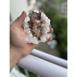 Natural Pink Stilbite <b>Crystal</b> <b>Cluster</b> High Quality Mineral Specimen for Collection and Display Use - Product Image 5