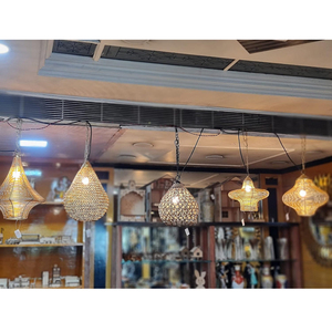 Nouvelle Lanterne Suspendue Moderne en Fer de Style Arabe Marocain, Écologique, pour Décoration de Noël et de la Maison, Meilleur Prix Directement d'Inde - Product Image 6
