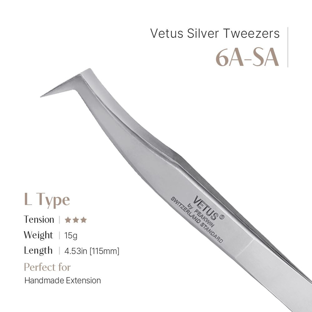 Curved tweezer [6A-SA / L Type]