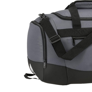 Bolsa de Lona Personalizada Gris y Negra de 30-40L con Correa Ajustable y Cierre de Cremallera, Unisex, Informal, para Viajes y Gimnasio - Product Image 2
