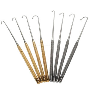 WORLD PRECISION SURGICAL WPS-SSH-01 Gancho manual veterinario Snook de acero inoxidable para esterilización uterina y ovárica - Product Image 1
