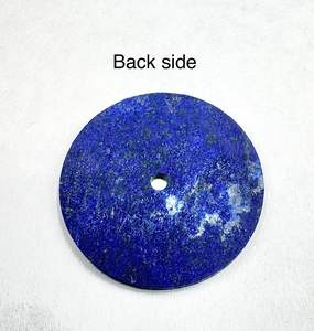 Cadran de montre unique en lapis-lazuli naturel avec pyrite, taille 24,50 mm, épaisseur 1,50 mm - Product Image 6