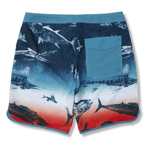 Shorts de Baño Personalizados 2025 para Gimnasio, Natación y Pesca, Transpirables, de Malla, Sólidos, con Protección UPF 50 y Secado Rápido para Hombre - Product Image 2