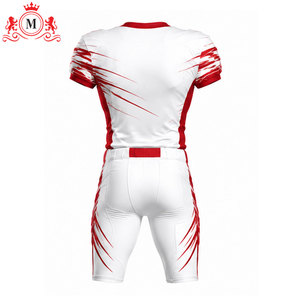 Tenue de football américain pour homme adulte, 100 % polyester, respirante, confortable, qualité supérieure, sans coutures, détection par aiguille - Product Image 4