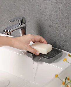 <b>Soap</b> Cage Silicone <b>Soap</b> <b>Dish</b> <b>Drain</b> <b>Soap</b> Holder For Kitchen Bathroom Anti-Slip <b>Soap</b> <b>Dish</b> Sink <b>Soap</b> Tray Professional Good Quality - Product Image 2