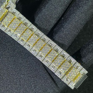 Relojes de Edición Limitada Mecánicos con Cristales de Zafiro, Estilo Hip Hop Clásico Unisex, Joyas de Belleza Hechas a Mano, con Moissanita VVS1 - Product Image 5