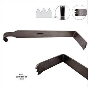 Retractor Quirúrgico HIBBS de Precisión Mundial, Instrumento Ortopédico para Cirugía de Columna Vertebral, Retractores Quirúrgicos de Acero Inoxidable de Grado Médico - Product Image 1