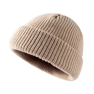 Gorro personalizado de invierno de alta calidad 100% gorro de punto cálido acrílico parche personalizado logotipo bordado 2026 - Product Image 3