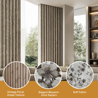 Rideaux occultants haut de gamme en tissu jacquard durable Fuyao Dong-fang pour les espaces de design d'intérieur haut de gamme