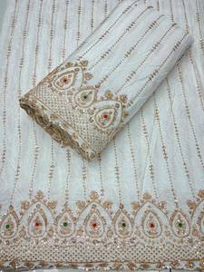 Tela Georgette Premium Ligera y Transparente para Vestidos Saree, Kurti, Dupatta, Blusas, Ropa de Fiesta y Prendas Étnicas - Product Image 1
