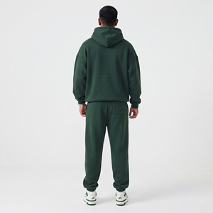 Conjunto Deportivo para Hombre con Capucha, Estilo Casual, 100% Poliéster, Corte Holgado y Amplio, Peso Medio, Sudadera con Capucha - Product Image 2