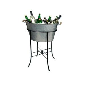Bañera de Vino Metálica Más Vendida, Ecológica, de Hierro Galvanizado para Jardín, Bañera Ovalada de Estaño, Bañera Ovalada para Vino, Personalizable en Tamaño, Forma y Color - Product Image 2