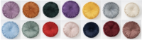 Coussin rond en peluche fait main de style nordique avec rembourrage, style luxe léger pour canapé et chevet