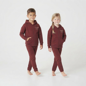 Conjunto Deportivo de Dos Piezas para Niños Hawk Eye Sports, Sudadera con Capucha y Pantalones Deportivos, Impresión por Transferencia de Calor Personalizada, Logotipo Personalizado, 100% Algodón, Invierno - Product Image 6