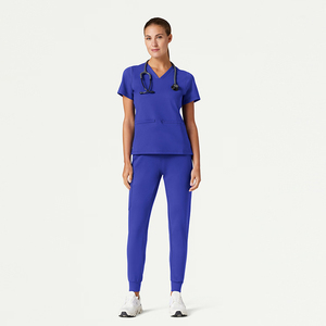 High Quality Fashion Custom Unisex <b>Plus</b> <b>Size</b> Doctor Medical <b>Scrubs</b> Canvas Hospital Uniforms - Product Image 6