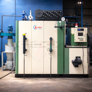 Chaudière à biomasse compacte à haute efficacité, sortie de vapeur sèche, alimentée aux granulés de bois, pour usage industriel - Product Image 1