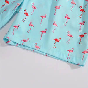 Short imprimé personnalisé pour homme Short de bain en polyester léger et extensible à séchage rapide, parfait pour les activités de plein air et les vêtements décontractés - Product Image 3