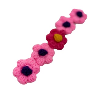 Pequeño ecológico 100% algodón DIY manualidades costura decoración encaje francés borde festoneado adornos ganchillo 1,3 cm ancho Margarita Floral - Product Image 3