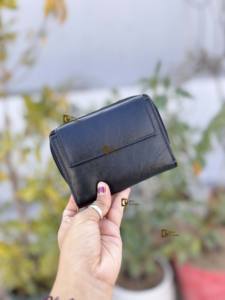 Nueva Cartera Delgada de Cuero Genuino de Primera Calidad con Bloqueo RFID, Gran Capacidad, Cartera Corta para Tarjetas, Monedero, Porta Tarjetas de Identificación - Product Image 3