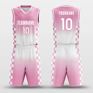 Nuevo Uniforme de Baloncesto de Verano Personalizable con Impresión, Secado Rápido, Antibacterial, Transpirable, Protección UV, Poliéster Deportivo - Product Image 3