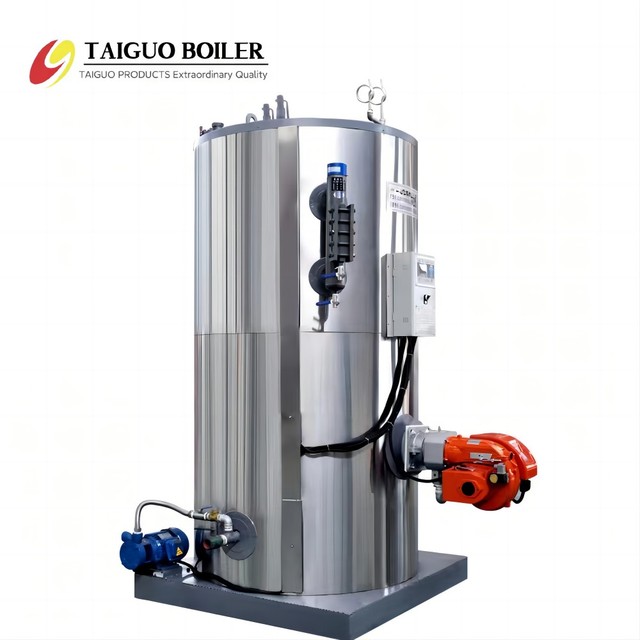 Small Size Low Price Vertical 100kg 600kg 800kg 1000kg Fuel Gas Steam Generator