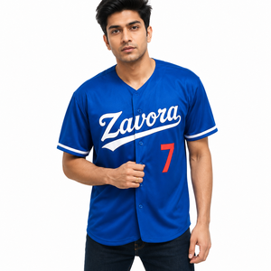 Maillot de baseball personnalisé YOURNAME – Fournisseur en gros USA – Streetwear Y2K – Uniforme d'équipe boutonné – Fabricant de vêtements OEM ODM - Product Image 2