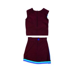 Tenue d'athlètes respirante, légère et élégante en tissu technique à séchage rapide pour la cheerleading - Product Image 3