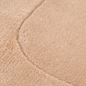 Modern Solid Beige Area Rug Plush Soft Viscose Wool Tufted Carpet Rectangle Living Room Bedroom Nursery Floor Luxury Home Decor - Product Image 2
