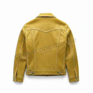 Chaqueta de Cuero para Hombre, Último Modelo, Nueva Llegada, Venta al Por Mayor, Forro Polar Impermeable, Personalizable, Superventas - Product Image 2
