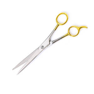 Ciseaux de barbier en acier inoxydable de qualité supérieure, certifiés ISO, personnalisables, pour la coupe de cheveux et le toilettage en salon - Product Image 4