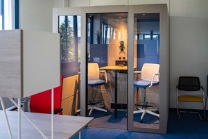 Silent Room L Large Fabric Soundproof Acoustic Pod w/Glass Door & Glass Back - Product Image 3