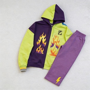 Ensemble jogging en molleton de coton pour homme, vêtements de sport pour l'entraînement, coupe confortable, logo personnalisé, design personnalisé - Product Image 1