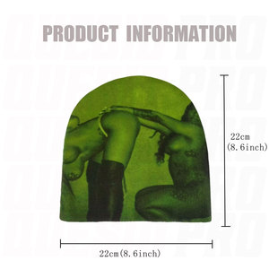 Gorros de Punto Cálidos y Elegantes con Bordado 3D para Hombre y Mujer, Ideales para el Frío Invernal, Estilo Casual y Urbano - Product Image 4