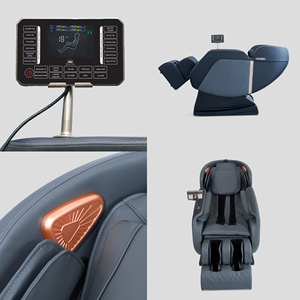 เก้าอี้นวดราคาถูกเก้าอี้นวดแบบเต็มตัวสไตล์โมเดิร์น3D ติดตามแบบ SL เก้าอี้นวดสูงสุดที่มีแรงโน้มถ่วงเป็นศูนย์ผลิตภัณฑ์นวดร่างกาย - Product Image 3