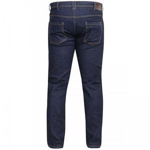 Jeans Clásicos de Cintura Alta con Cierre de Cremallera y Diseño Desgastado para Hombre, Corte Recto, Estilo Casual para Exteriores - Product Image 1