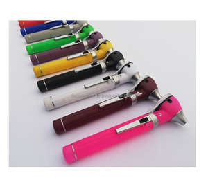 Último modelo de otoscopio mini de fibra óptica de acero inoxidable de alta calificación, juego de instrumentos médicos para diagnóstico ORL, certificado CE ISO - Product Image 4