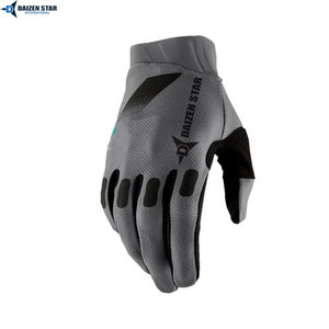 Gants de course Daizen Star à doigts entiers, cyclisme, motocross, unisexe, polyester, revêtement en polyuréthane, rouge, bleu, dégradé, impression par sublimation - Product Image 2