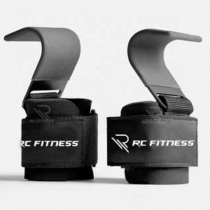 Sangles de poignet RC Fitness Wear pour soulevé de terre avec boucle de fermeture pour la musculation et le powerlifting - Légères, antidérapantes, unisexes - Product Image 1