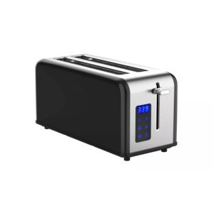 Tostadora NUEVA 2024, Máquina para Hacer Tostadas, Sandwichera, 4 Rebanadas, Ranura Larga, Multifunción, Pantalla Táctil, Acero Inoxidable - Product Image 3