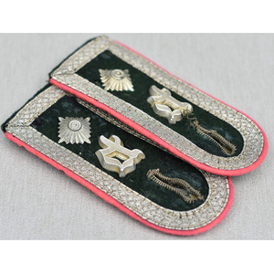 Épaulettes brodées personnalisées de haute qualité, sur mesure, pour uniformes (accessoire de bordure/dessus d'épaule) - Product Image 1