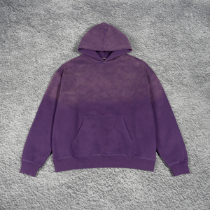 Sweat-shirts personnalisés 380 g/m² 100 % coton imprimé et brodé, coupe ample, col large, luxe discret, pour hommes et femmes - Product Image 2