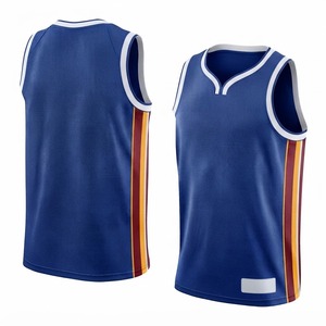 Meilleures ventes, prix compétitif, faible MOQ, nouveaux maillots de basket-ball OEM, confortables, de haute qualité, tendance, 100% polyester - Product Image 5