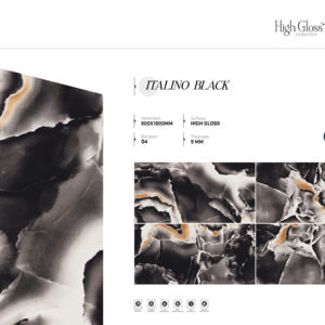 Collection Modern Luminous Gloss 800x1600 1200x1800 750x1500mm Conçue pour les projets haut de gamme nécessitant une surface élégante et une précision de surface. - Product Image 1