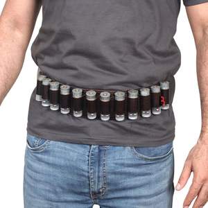 Cowhide Leather Shotgun Shell Bandolier with Comfortable Fit - Product Image 1