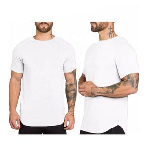 Custom High Quality Printing Oversized 100% Cotton Street Wear T-shirt for Men <b>Blank</b> Heavy <b>Weight</b> Knitted Solid - Product Image 2