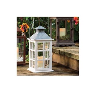 Artisan Wooden Candle Lantern for Decorative Home Interiors Farmhouse Wedding Decor <b>Fireplace</b> <b>Mantel</b> and Table Display - Product Image 3