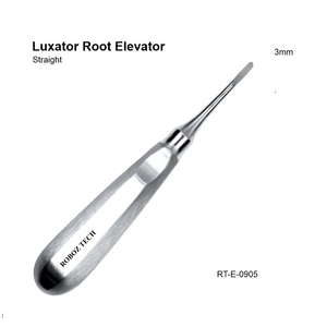 Élévateur dentaire manuel ergonomique pour racines, 2 mm, en acier inoxydable, certifié CE par Roboz Tech Pakistan - Product Image 2