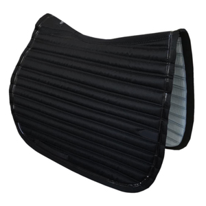 Tapis de selle d'équitation sur mesure en polycoton, haute qualité, style anglais et western, finition satinée avec mousse - Product Image 3