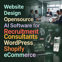 Software de IA para Consultores de Recrutamiento, Diseño de Sitios Web, Software de IA para ERP y CRM, Aplicaciones Móviles para Android e iOS, WordPress, Shopify, Comercio Electrónico